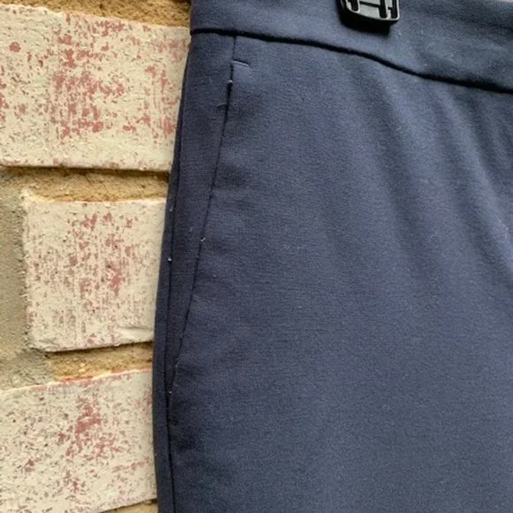 Ann Taylor navy blue ankle pants size 0P - Picture 3 of 9